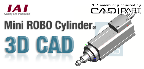 Mini ROBO Cylinder® CAD Files Now Available