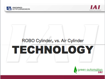 Technology Comparison of ROBO Cylinder vs Air Cylinders
