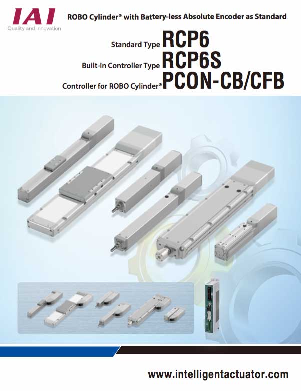 RCP6S PCON-CB/CFB Catalog